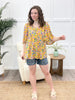 Dear Scarlett Wildflower Breeze Half Sleeve Cali Top