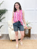 Dear Scarlett Vibrant Waves Lizzy Tank