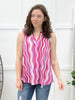 Dear Scarlett Vibrant Waves Lizzy Tank
