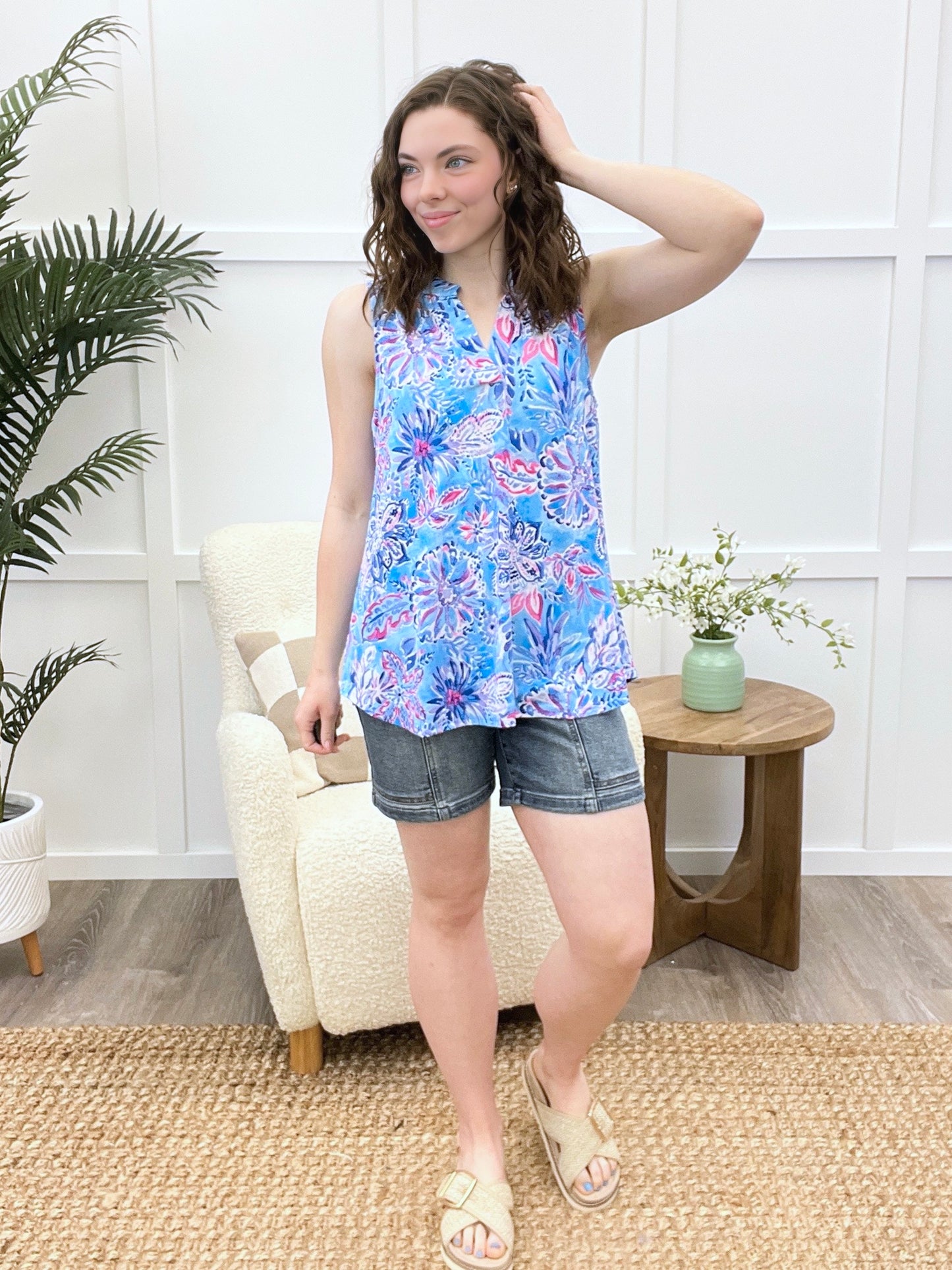 Dear Scarlett Tropical Dream Lizzy Tank