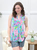 Dear Scarlett Blooming Meadow Breeze Lizzy Tank