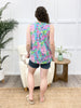 Dear Scarlett Blooming Meadow Breeze Lizzy Tank