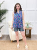 Dear Scarlett Midnight Paisley Lizzy Tank