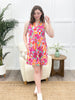 Dear Scarlett Sunset Bloom Lizzy Tank Dress