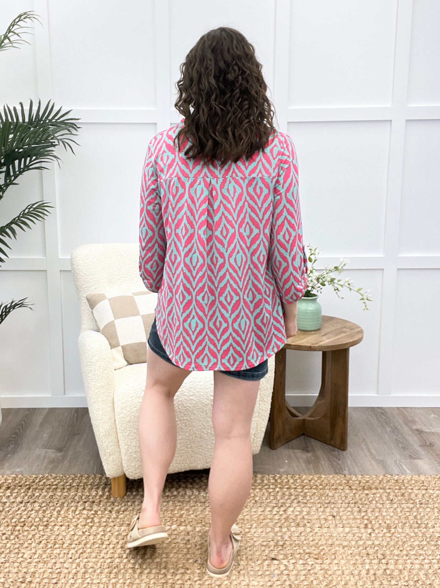 Dear Scarlett Bold Mirage Lizzy Top