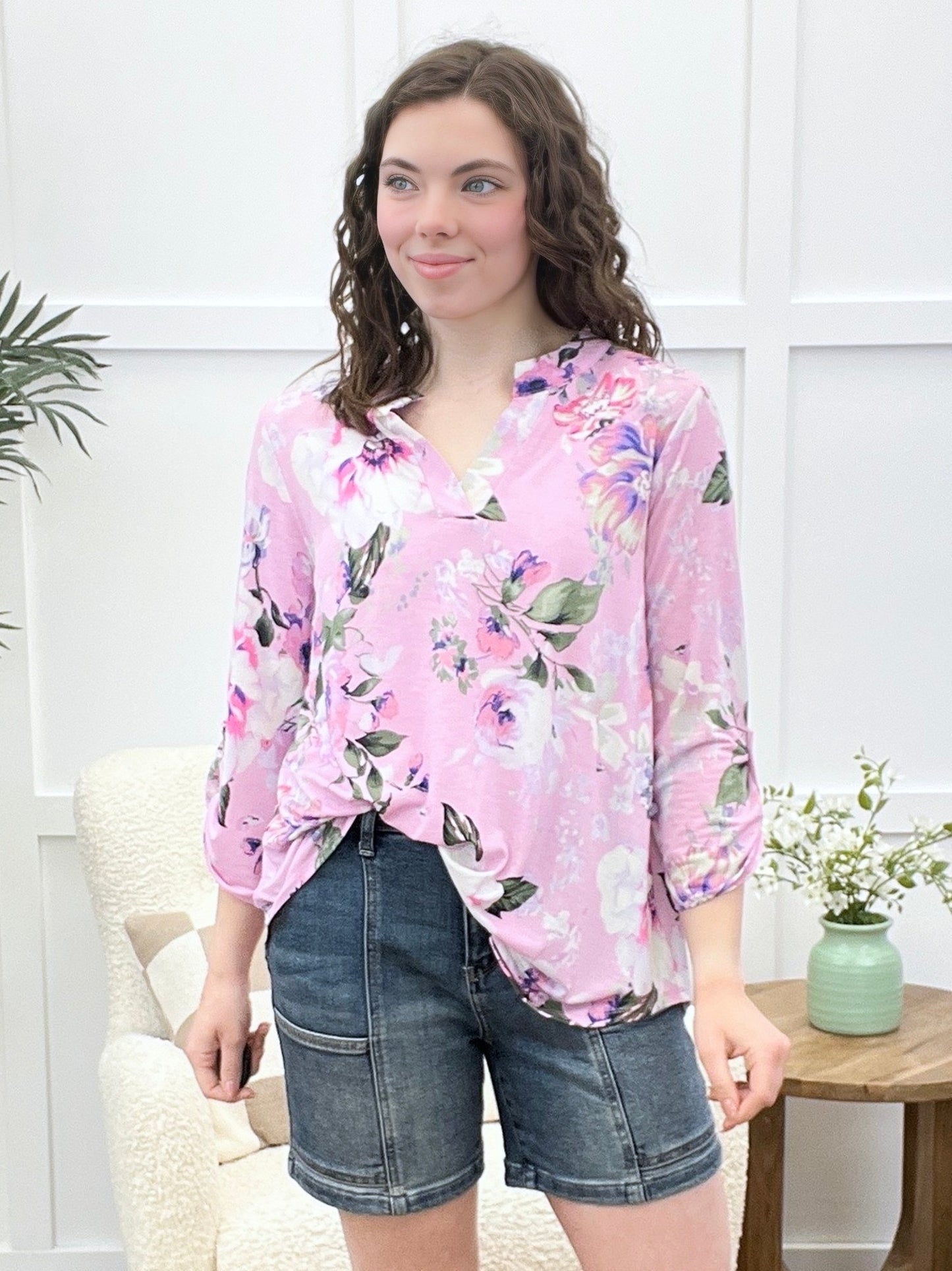 Dear Scarlett Petal Whimsy Lizzy Top