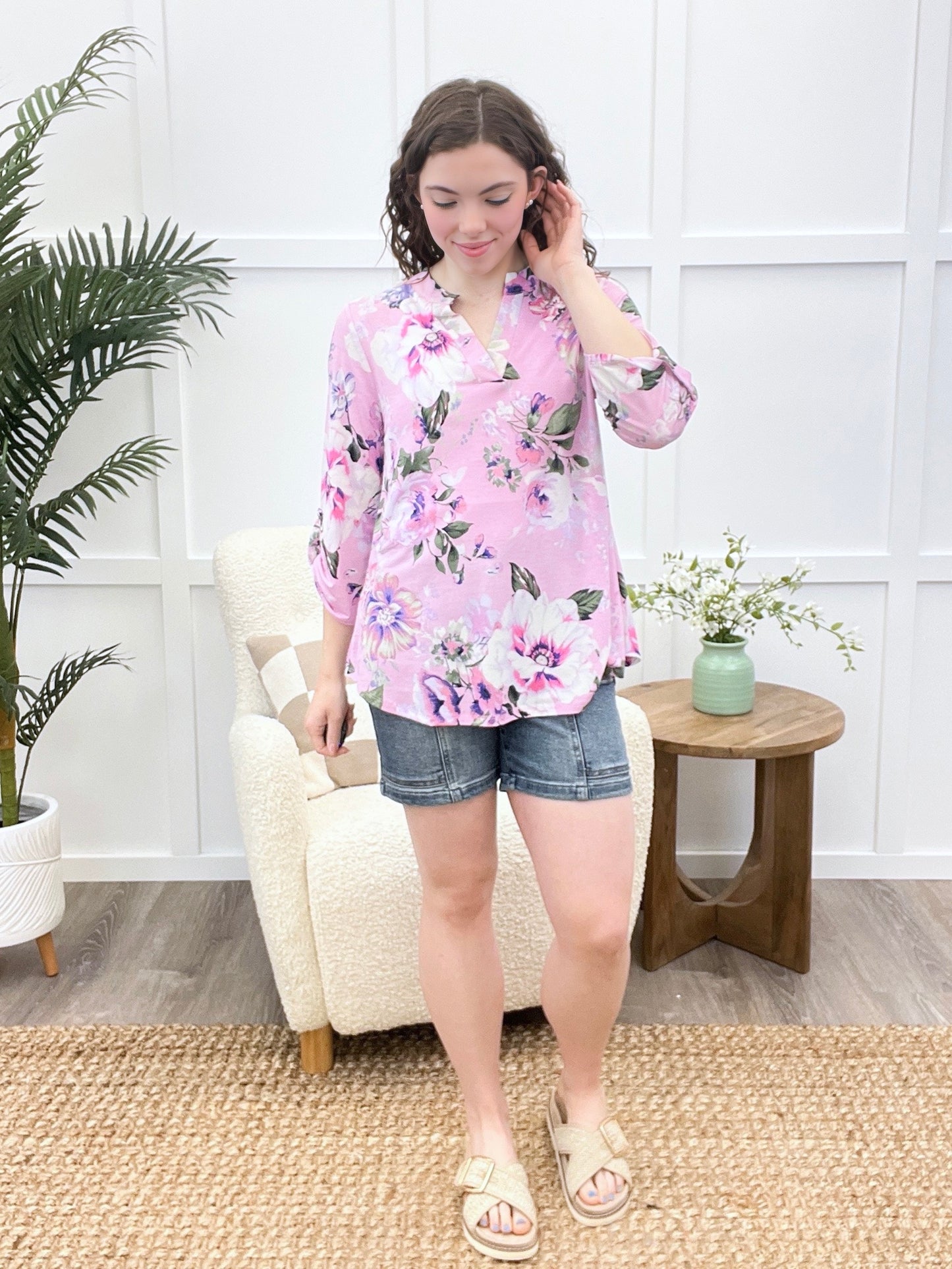 Dear Scarlett Petal Whimsy Lizzy Top
