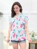 Dear Scarlett Blushing Bloom Short Sleeve Lizzy Top