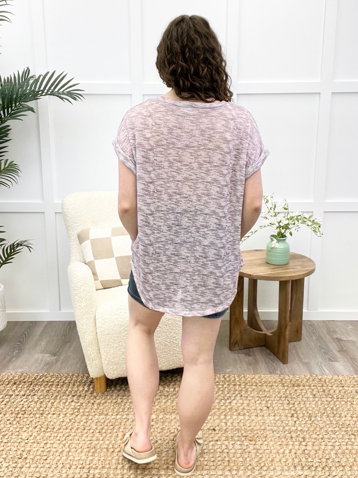 Seabreeze Knit Top - Lavender