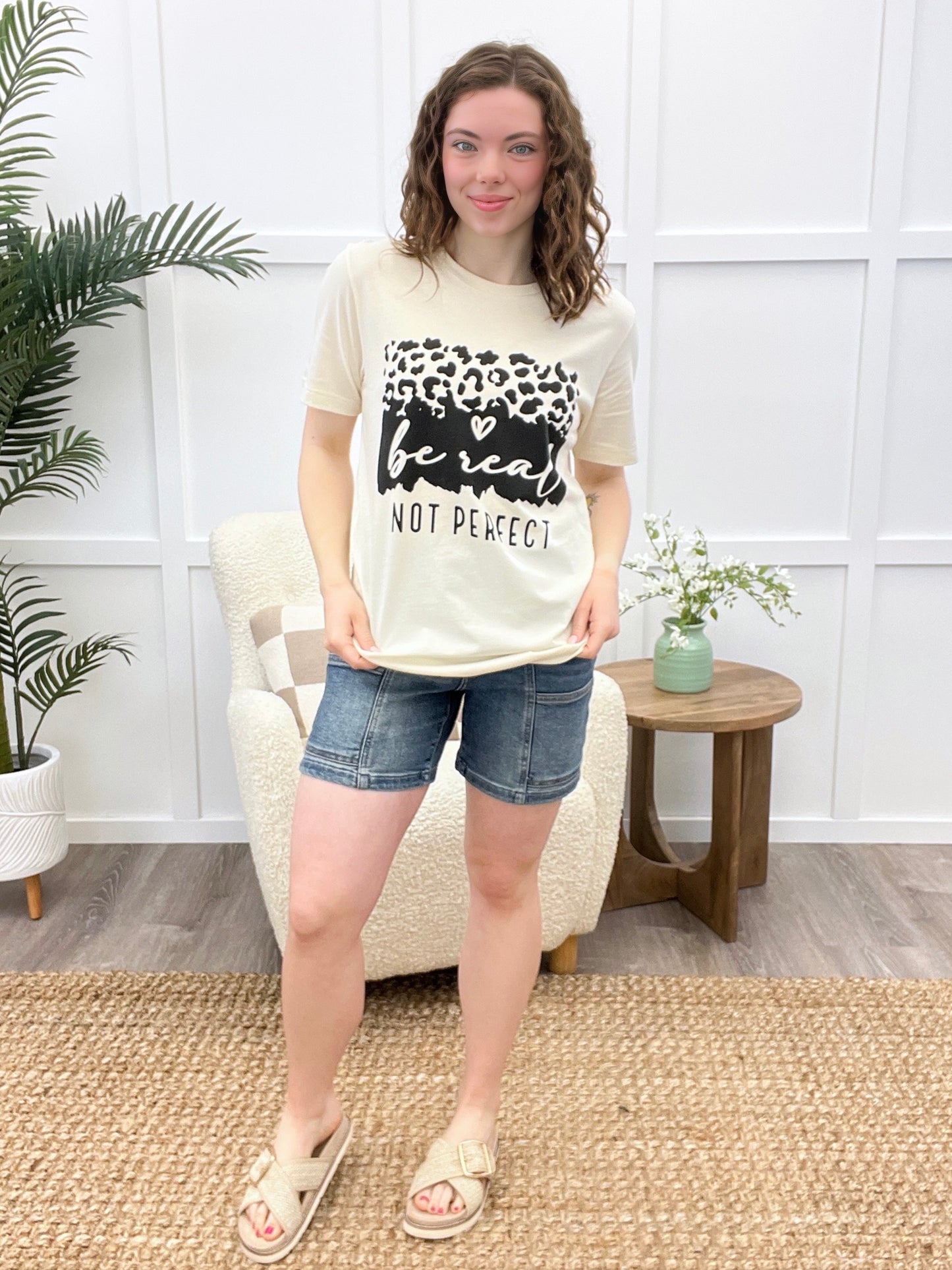 Be Real Not Perfect Tee