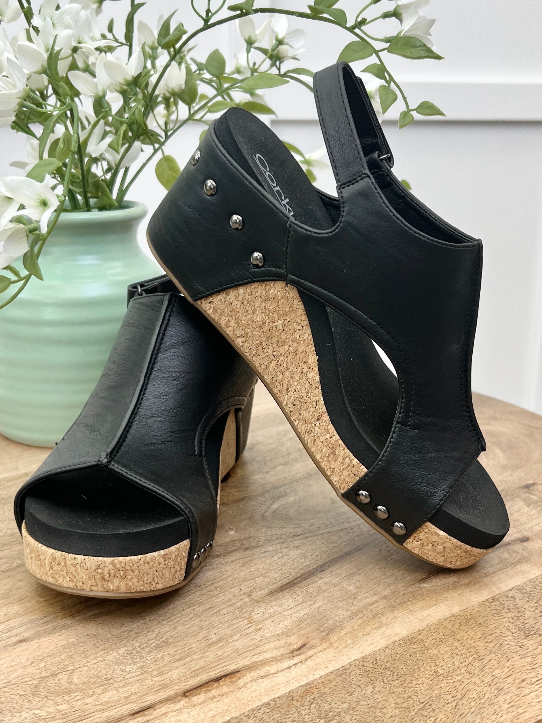 Black Pearl Sandals by Corkys main image 0