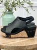 Corkys Black Smooth Carley Wedge