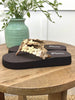 Corkys No Running Sandal - Gold Metallic