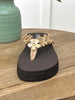 Corkys No Running Sandal - Gold Metallic