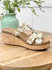 Corkys Gold Metallic Mic Drop Wedge