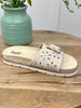 Corkys Natural Slid In My DM Sandals