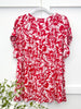 Dear Scarlett Let's Go Out Red Short Sleeve Lizzy Top