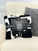 Checkered Daisy Throw Blanket