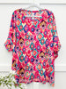 Dear Scarlett Multicolor Geometric Print Essential Top