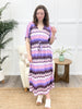 Vibing On You Dress - Lilac Multi