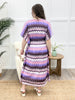 Vibing On You Dress - Lilac Multi