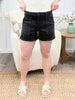 Heather High Rise Utility Shorts