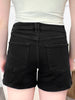 Heather High Rise Utility Shorts