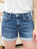 Jackie High Rise Double Cuff Regular Shorts