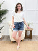 Jackie High Rise Double Cuff Regular Shorts