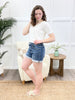 Jackie High Rise Double Cuff Regular Shorts