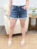 Jackie High Rise Double Cuff Regular Shorts