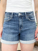 Jackie High Rise Double Cuff Regular Shorts