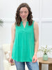 Dear Scarlett Feel This Moment Lizzy Tank Top - Emerald
