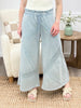 Lace & Light Wide Leg Pant