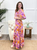 Garden Serenade Maxi Dress - Dahlia