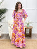 Garden Serenade Maxi Dress - Dahlia