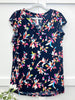 Dear Scarlett Floral Nights Lizzy Top