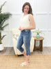 The Melissa High Rise Denim Capris by RFM