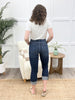 The Skylee High Rise Denim Capris by RFM