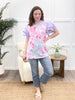 Ruffle Retreat Top - Lilac