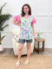 Ruffle Retreat Top - Green