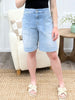 Sally Super High Cuffed Hem Shorts