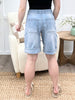 Sally Super High Cuffed Hem Shorts