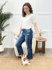 Katherine High Rise Ankle Straight Jeans