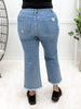 Lacey High Rise Crop Straight Jeans