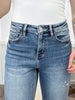 Lacey High Rise Crop Straight Jeans
