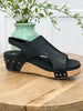 Corkys Volta II Sandals - Black Metallic