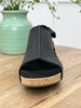 Corkys Volta II Sandals - Black Metallic