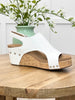 Corkys Carley Wedge - White Smooth