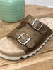 Corkys Dash Sandals - Brown